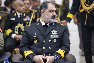  امیر دریادار شهرام ایرانی فرمانده نیروی دریایی ارتش در دیدار وابستگان خارجی نظامی 