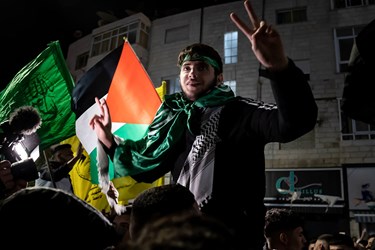 لحظات تاریخی آزادی اسرای فلسطینی