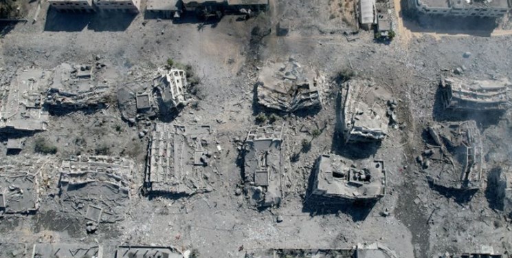 میزان تخریب نوار غزه تا چه اندازه بوده است؟+نقشه