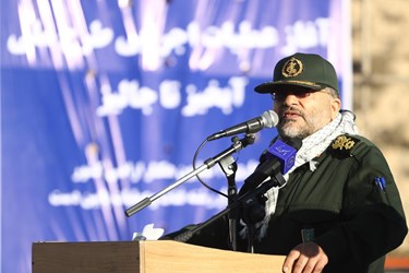 سخنرانی سردار غللامرضا سلیمانی رئیس سازمان بسیج  مستضعفین کشور