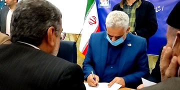 فیلم| اقامه میز خدمت مدیران جهادی گیلان در مصلی
