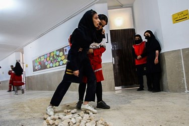 بیست و پنجمین مانور زلزله و ایمنی در مدارس فارس