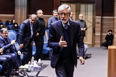 غلامعلی حدادعادل رئیس شورای ائتلاف نیروهای انقلاب در نشست شورای ائتلاف نیروهای انقلاب با موضوع آشنایی با دستاوردهای مجلس یازدهم