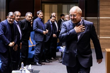 محمدباقر قالیباف رئیس مجلس شورای اسلامی در نشست شورای ائتلاف نیروهای انقلاب با موضوع آشنایی با دستاوردهای مجلس یازدهم