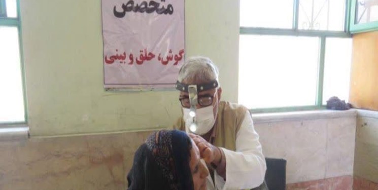 ویزیت رایگان بیش از ۲۰۰ بیمار  توسط پزشکان جهادی در «خنج»