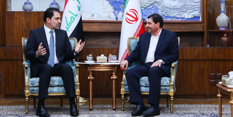 مخبر در دیدار نائب رئیس پارلمان عراق: باید به دنبال محاکمه بانیان جنایت در  غزه باشیم | خبرگزاری فارس