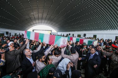 استقبال از «شهدای گمنام» در شیراز
