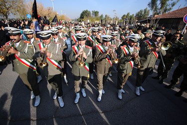 استقبال از «شهدای گمنام» در شیراز