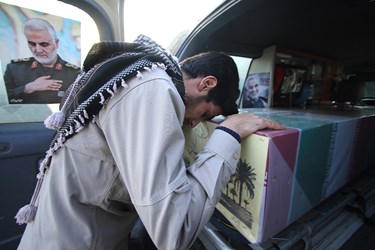 استقبال از «شهدای گمنام» در شیراز