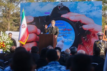 سخنرانی امیر حاتمی  در مراسم بزرگداشت شهدای اصحاب رسانه در بهشت زهرا