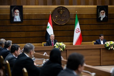 حسین عرنوس نخست وزیر سوریه در کاخ سعدآباد