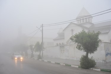 مه صبحگاهی در آبادان