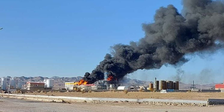سوخت‌شدن 1.5 میلیون لیتر سوخت در آتش‌سوزی منطقه ویژه بیرجند