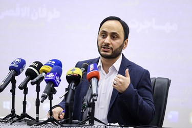 سخنرانی علی بهادری جهرمی سخنگوی دولت در نشست دانشجویی پاسخگو در برابر جمهور 