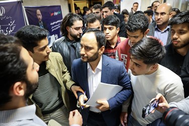 علی بهادری جهرمی سخنگوی دولت در نشست دانشجویی پاسخگو در برابر جمهور 