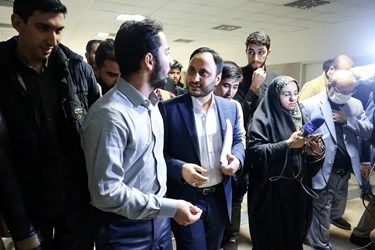 علی بهادری جهرمی سخنگوی دولت در نشست دانشجویی پاسخگو در برابر جمهور 