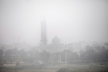 اهواز در مه