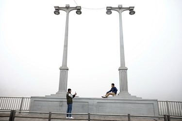 اهواز در مه