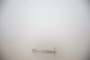 اهواز در مه