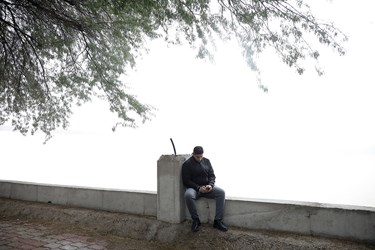 اهواز در مه