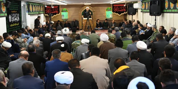 مراسم عزاداری حضرت زهرا(س) در دفتر نماینده ولی‌فقیه در استان اصفهان