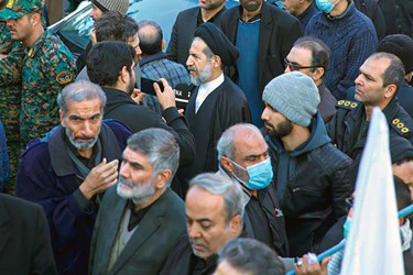 آئین تشییع پیکر 110 شهید گمنام در تهران 