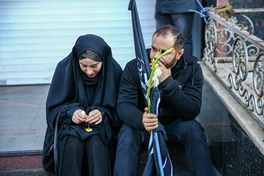 عزاداری شهادت حضرت زهرا (س) در میدان هفت تیر