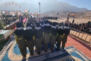 تشییع و تدفین شهید گمنام در روستای استند زیرکوه