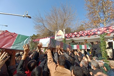 تشییع پیکر ۱۱۰ شهید گمنام دفاع مقدس در تهران« علی عسکری باشگاه خبرنگاران توانا»