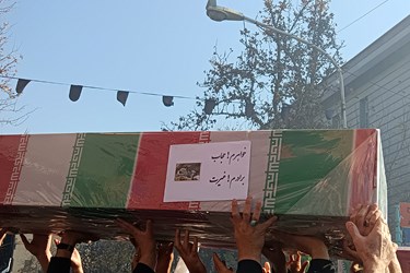 تشییع پیکر ۱۱۰ شهید گمنام دفاع مقدس در تهران« علی عسکری باشگاه خبرنگاران توانا»