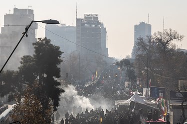 تشییع پیکر ۱۱۰ شهید گمنام دفاع مقدس در تهران« میثم نهاوندی باشگاه خبرنگاران توانا»