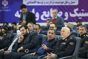  هادیان فر رئیس پلیس راهور فراجا هفتمین نمایشگاه بین‌المللی حمل‌ونقل