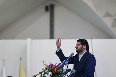 سخنرانی مهرداد بذرپاش وزیر راه و شهرسازی در هفتمین نمایشگاه بین‌المللی حمل‌ونقل