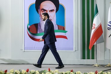  مهرداد بذرپاش وزیر راه و شهرسازی در هفتمین نمایشگاه بین‌المللی حمل‌ونقل