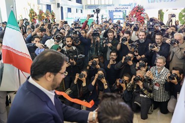 افتتاح هفتمین نمایشگاه بین‌المللی حمل‌ونقل توسط مهرداد بذرپاش وزیر راه و شهرسازی 
