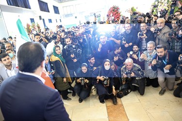 افتتاح هفتمین نمایشگاه بین‌المللی حمل‌ونقل توسط مهرداد بذرپاش وزیر راه و شهرسازی 