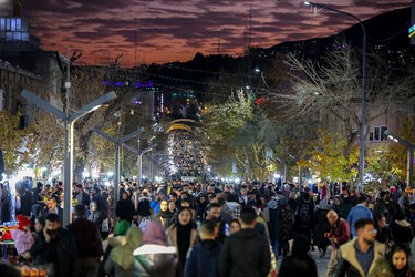 بازار سنندج در آستانه «شب چله»