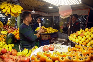 بازار سنندج در آستانه «شب چله»