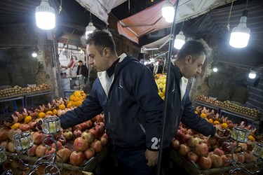 بازار سنندج در آستانه «شب چله»