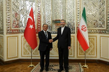 دیدار معاون وزیر خارجه ترکیه با علی باقری