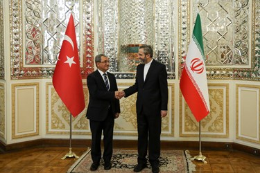 دیدار معاون وزیر خارجه ترکیه با علی باقری