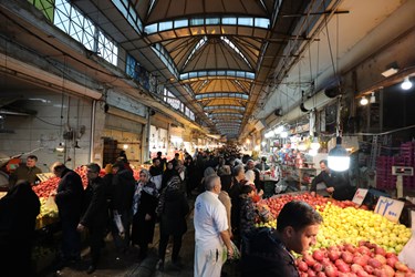 بازار شب یلدا در همدان