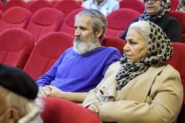 ساسان مویدی هنرمند پیشکسوت در جشن یلدای مهر با حضور هنرمندان پیشکسوت