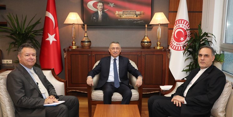 دیدار سفیر ایران با رئیس کمیسیون سیاست خارجی مجلس ملی ترکیه