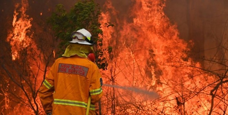 گرما و امکان آتش‌سوزی در استرالیا