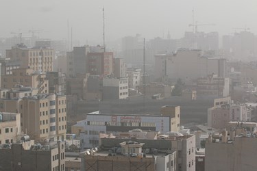 آلودگی شدید هوا در «مشهد» 
