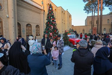 حال و هوای کلیسای وانک اصفهان در میلاد حضرت مسیح