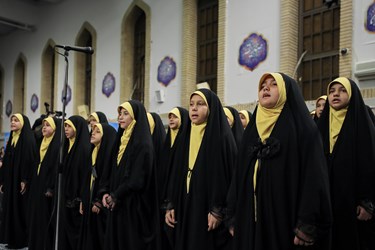 دیدار هزارن نفر از زنان و دختران با رهبر معظم انقلاب