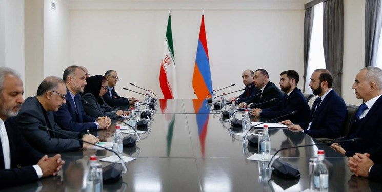 تأکید امیرعبداللهیان بر تسریع در اجرای توافقات دوجانبه با ارمنستان