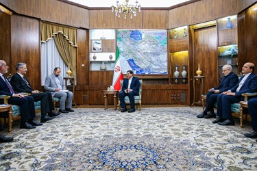 دیدار وزیر نفت عراق با محمد مخبر معاون اول